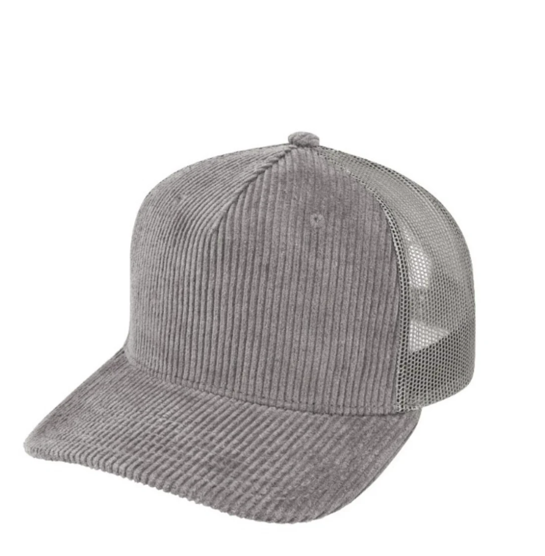5 Panel Corduroy Trucker Cap