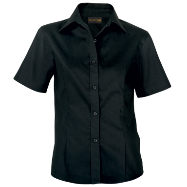 Brushed Cotton Twill Lounge Short Sleeve Ladies