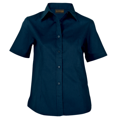 Brushed Cotton Twill Lounge Short Sleeve Ladies