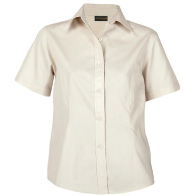 Brushed Cotton Twill Lounge Short Sleeve Ladies