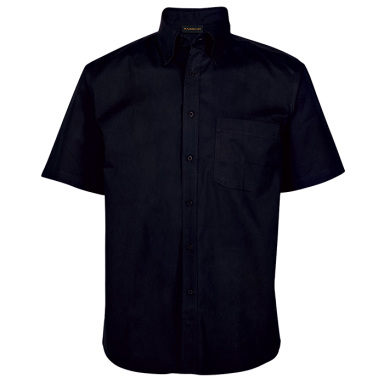 Brushed Cotton Twill Lounge Short Sleeve Mens