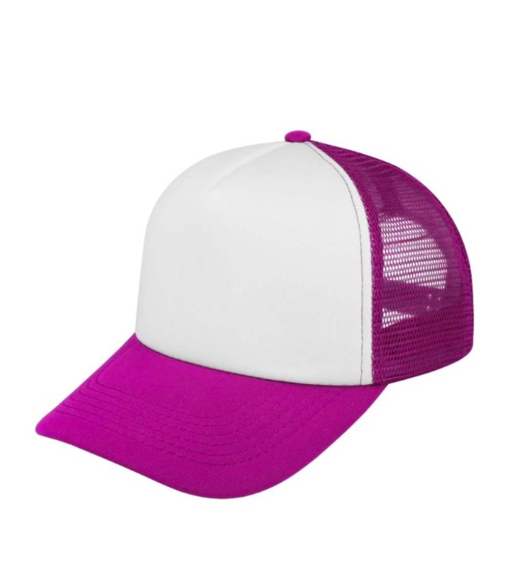 Curved Peak Foam Trucker Cap