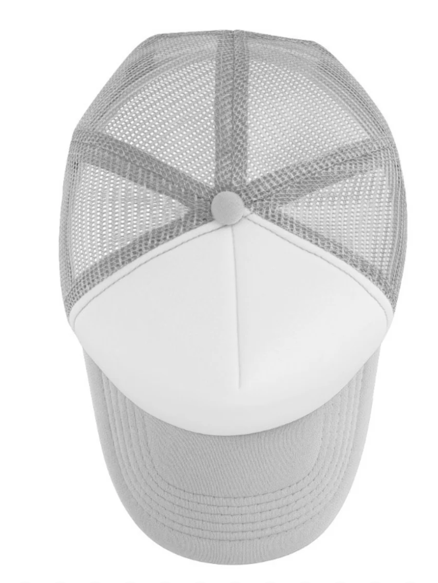 Curved Peak Foam Trucker Cap