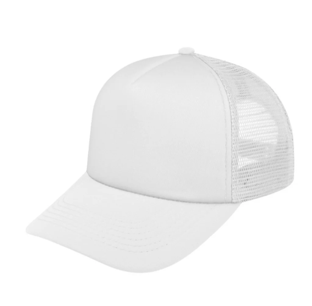 Curved Peak Foam Trucker Cap