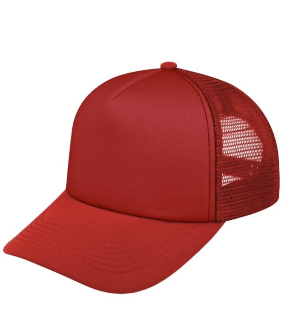 Curved Peak Foam Trucker Cap