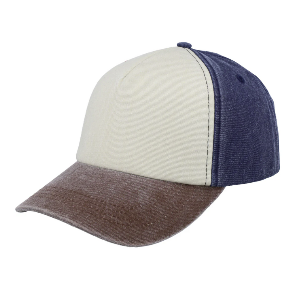 5 Panel Vintage Washed Cap