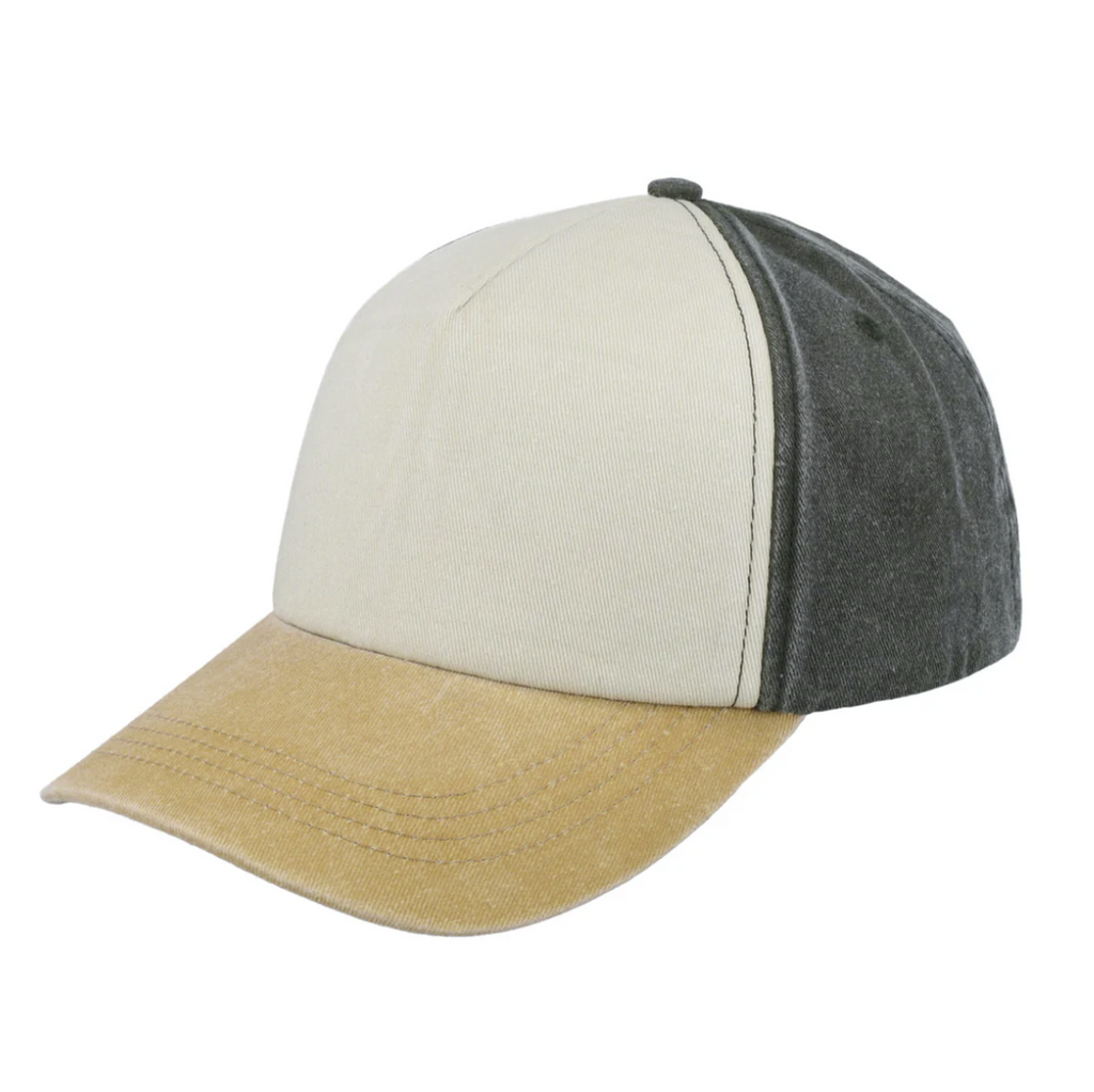 5 Panel Vintage Washed Cap