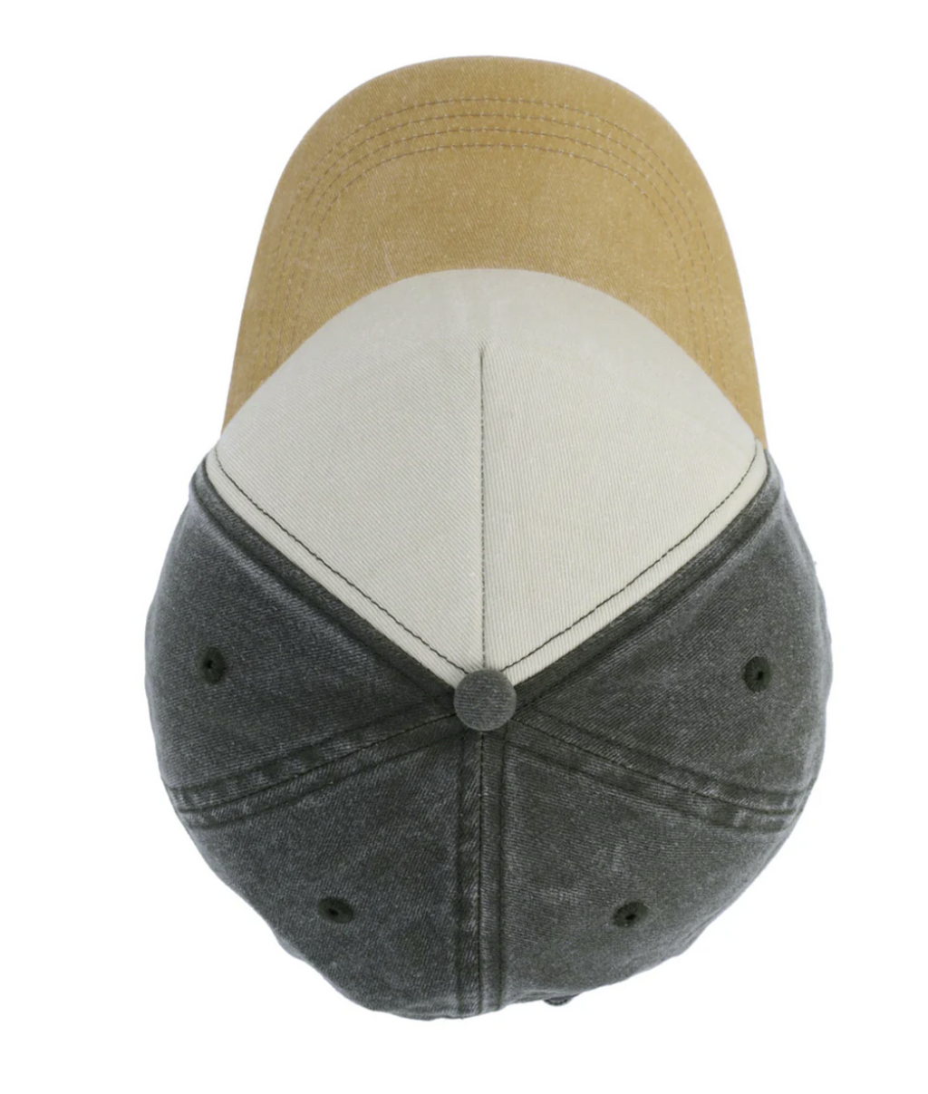 5 Panel Vintage Washed Cap